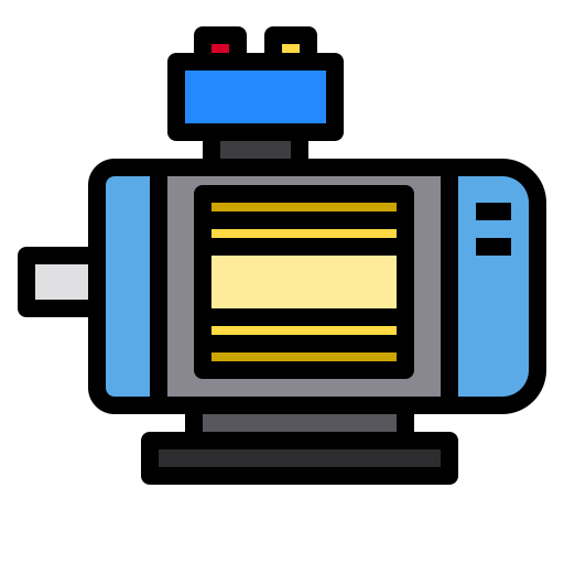 Motors, Machines, Engines, Equipment